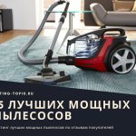 15 лучших мощных пылесосов