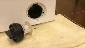 Чистка сливного фильтра стиральной машины