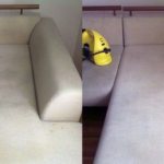 Читка дивана пароочистителем