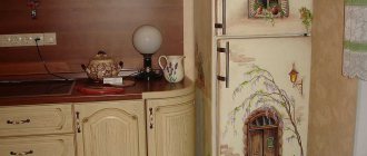 Декупаж холодильника своими руками