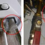 где находятся батарейки в колонке