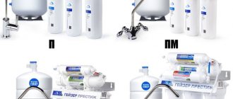 Гейзер Престиж - самый распространенный в СНГ обратный осмос