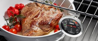 cooking food in the oven