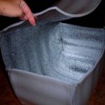 Холодильник из термоотражателя