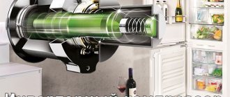Inverter compressor in the refrigerator: pros and cons