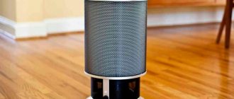 How does an ionizer work in a room?