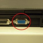 как подключить телевизор к ноутбуку через vga