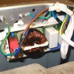 How to check the interference filter on a washing machine