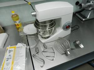 комплектация планетарного миксера для дома