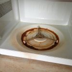 Коррозия внутреннего покрытия СВЧ