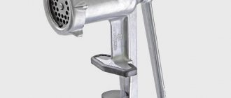 Мясорубка механическая