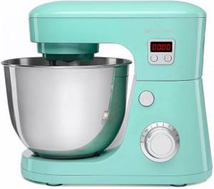 нежно-зеленый стационарный миксер для дома
