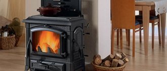 отопление дома дровами