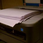 Почему принтер печатает белыми листами