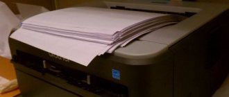 Почему принтер печатает белыми листами