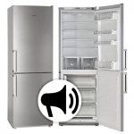 Посторонние звуки в холодильнике