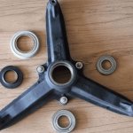 Сальники и крестовина барабана СМА