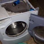 Removing the top cover of the washing machine