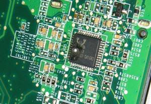 сгоревший звуковой модуль