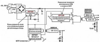 Схема аппаратов LCD