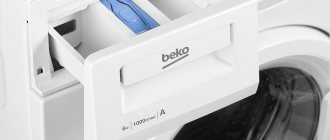 Стиральная машина бренда Beko