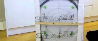 Транспортировочные болты на стиральной машине