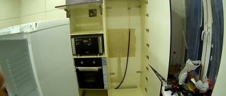 Встроить обычный холодильник в кухонный гарнитур - легко!