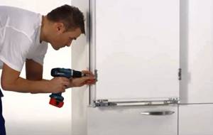 Замена ручки холодильника