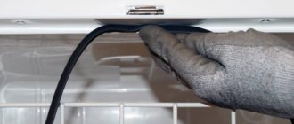 Replacing the seal in the dishwasher