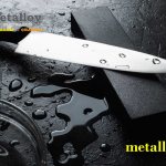 Sharpening a knife on a whetstone